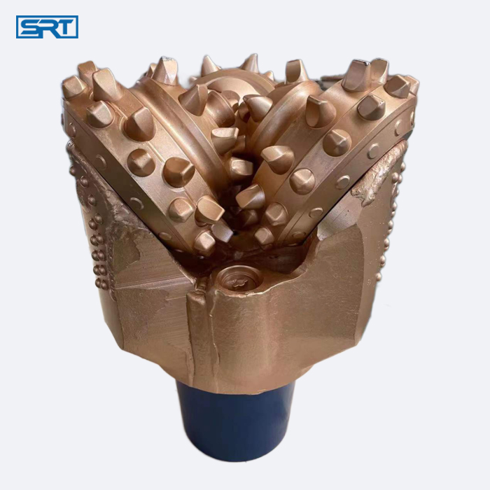12 1-4 IADC437 Wide Big Tooth Rotary Rock Drilling Tricone Drill Bits for Water Drilling 