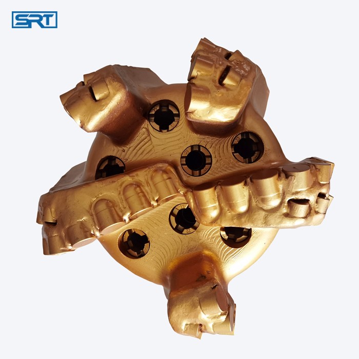 216mm 8 1-2 inch 5 ways Fixed Cutters Oil Well Drilling PDC Bits 