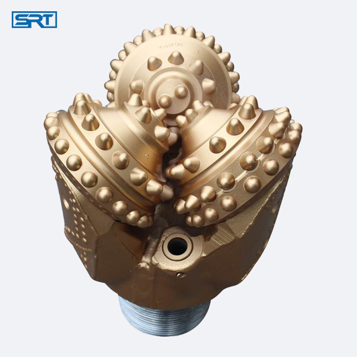 200mm IADC645 conical round teeth insert mineral mining roller tricone drill bits for drilling machinery